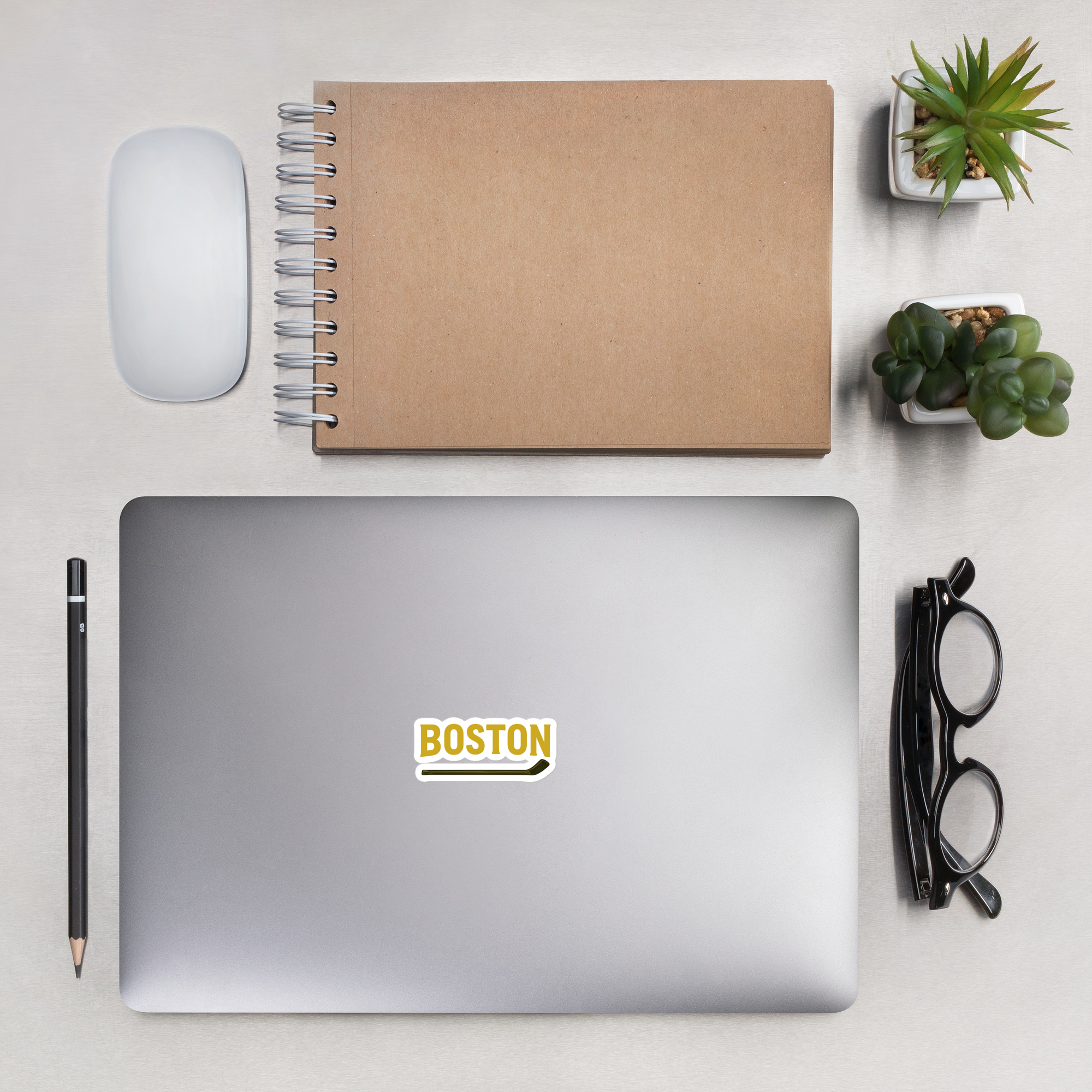 Boston Laptop Sticker
